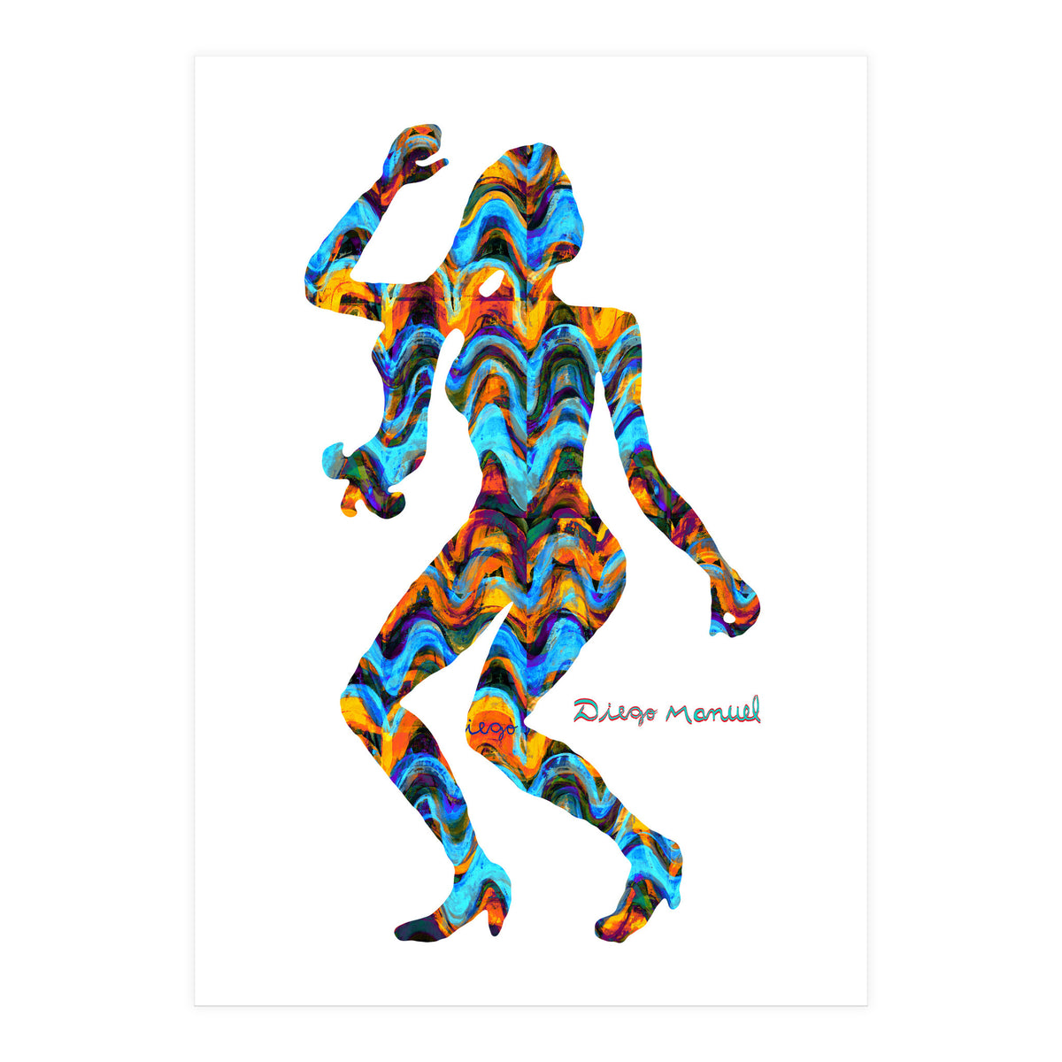 Dance Girl B 8 (Print Only)