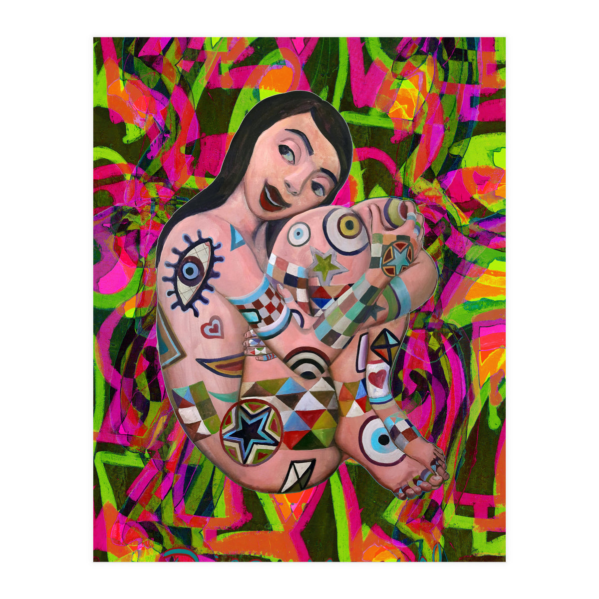 Chica Tatuada 2 (Print Only)