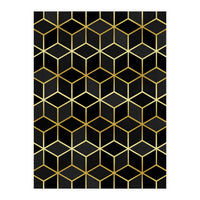 Colorful and golden pattern IV (Print Only)