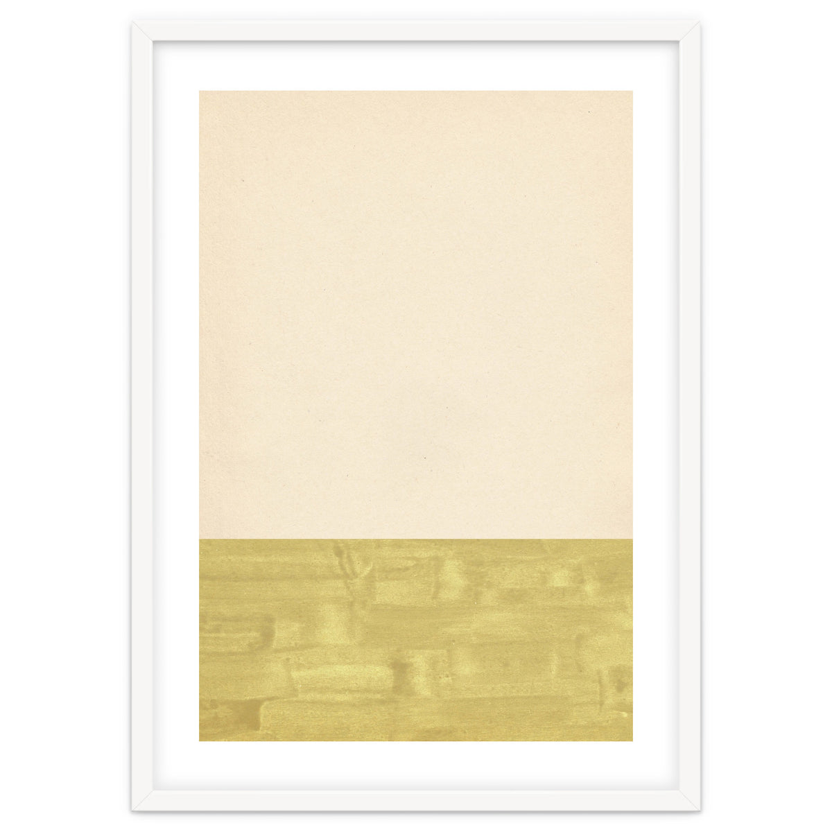 Green and beige color blocks