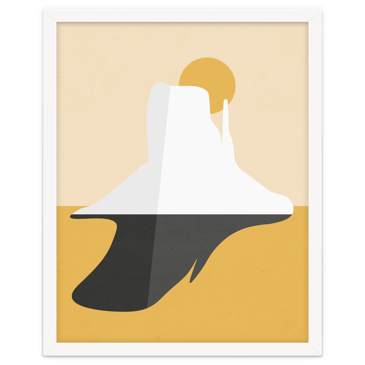 Abstract Mesa - Golden Desert