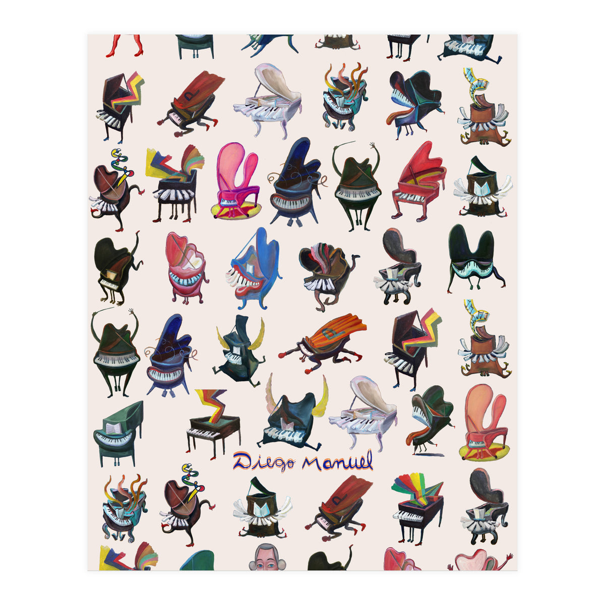 Pianos Pianos (Print Only)