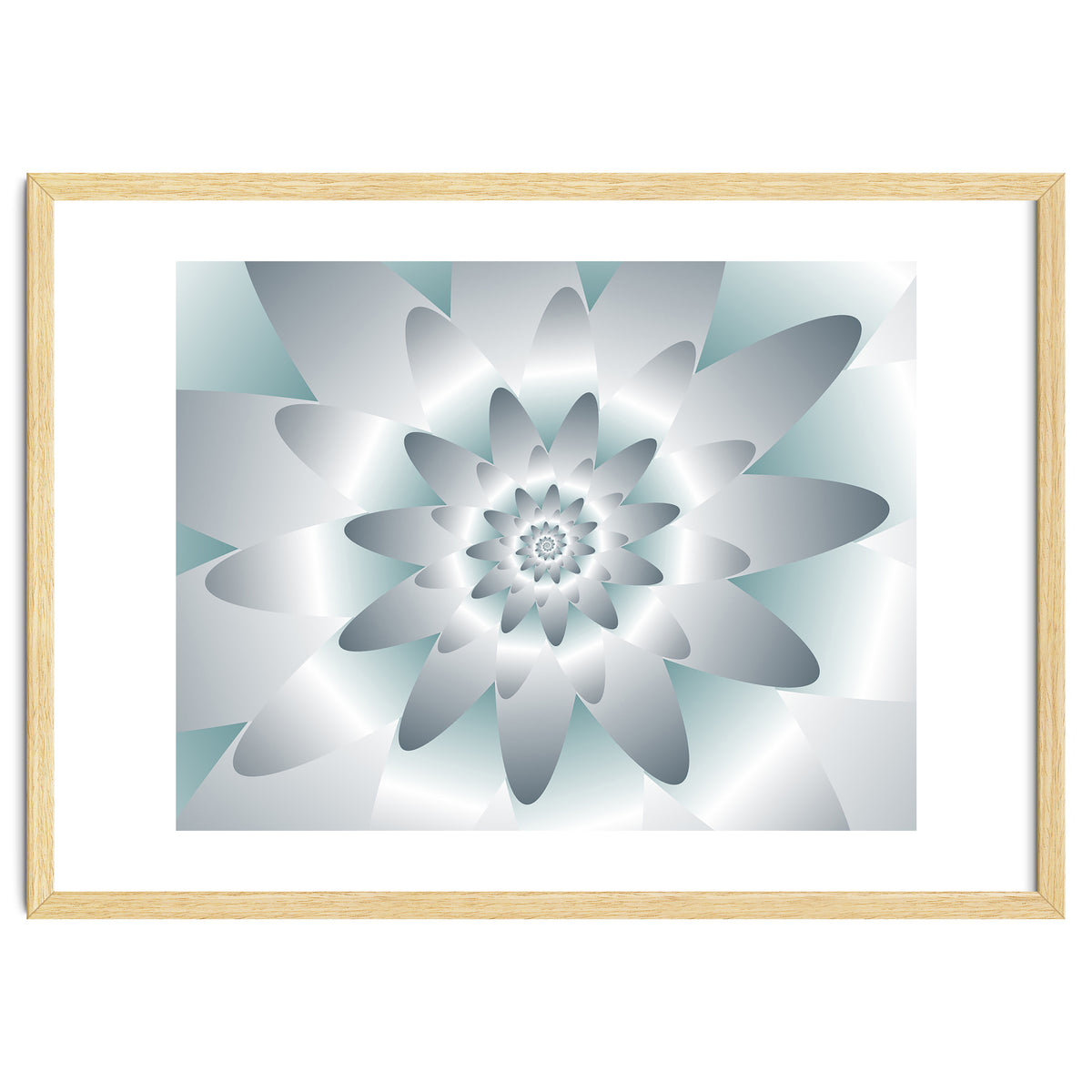 Swirl Flower Pattern