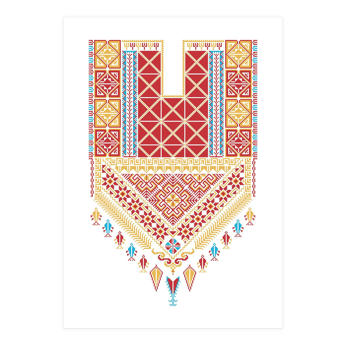 Tatreez Ornament 3 (Print Only)