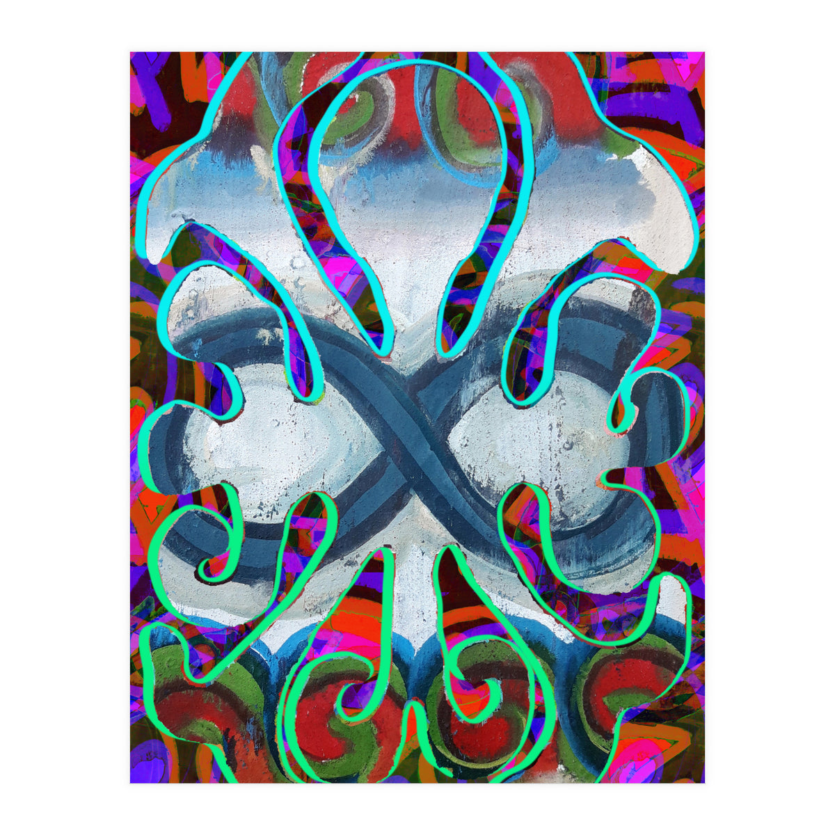 Pop Abstract 2023 Tapiz 58 (Print Only)