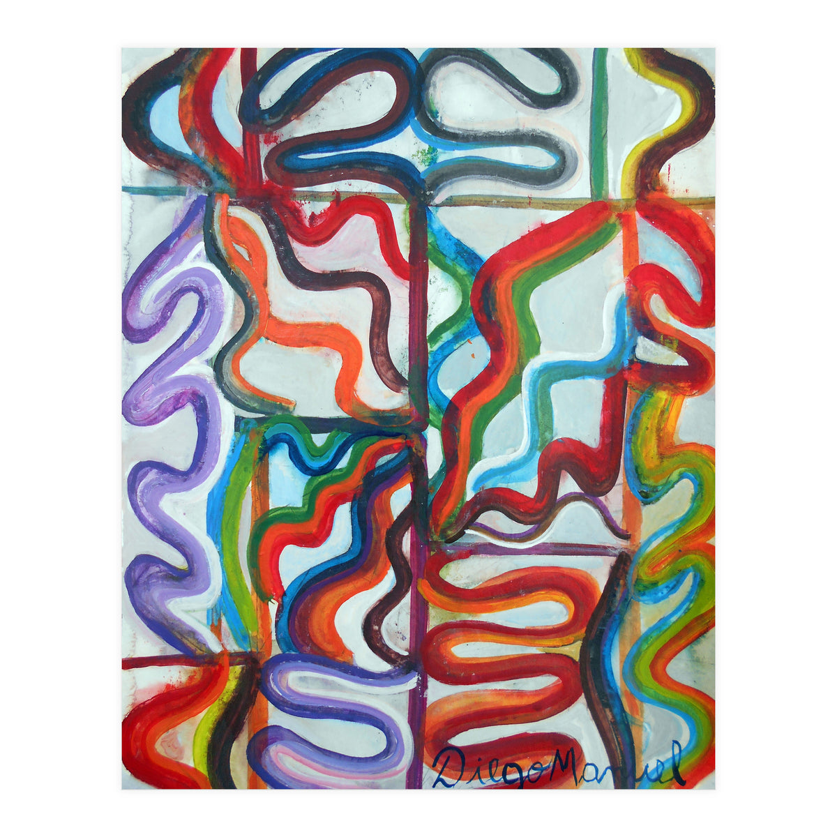 Ondas Cromaticas 4 (Print Only)