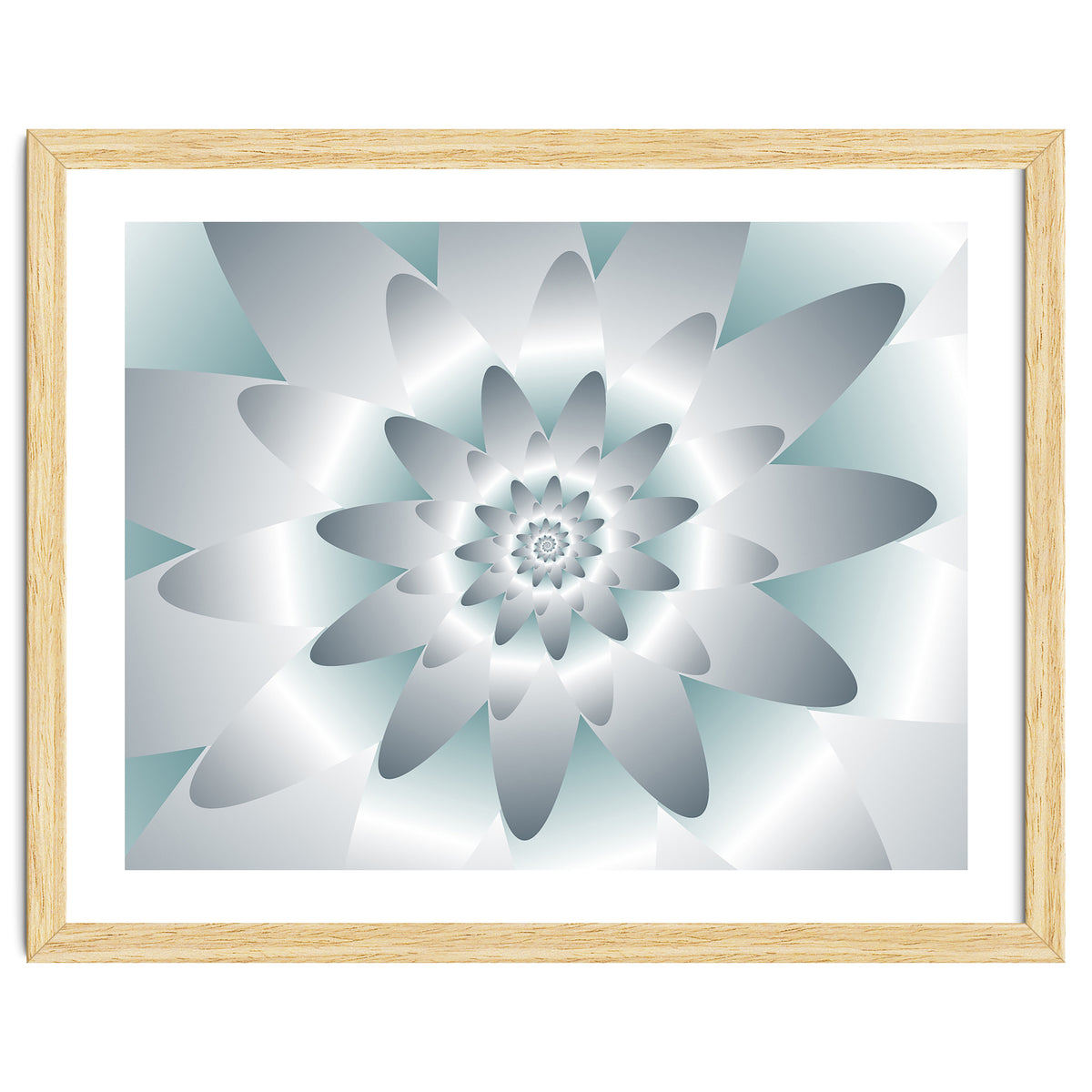 Swirl Flower Pattern