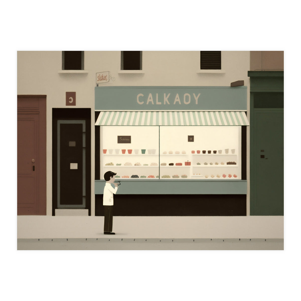 Candy Shop Painting (Print Only)