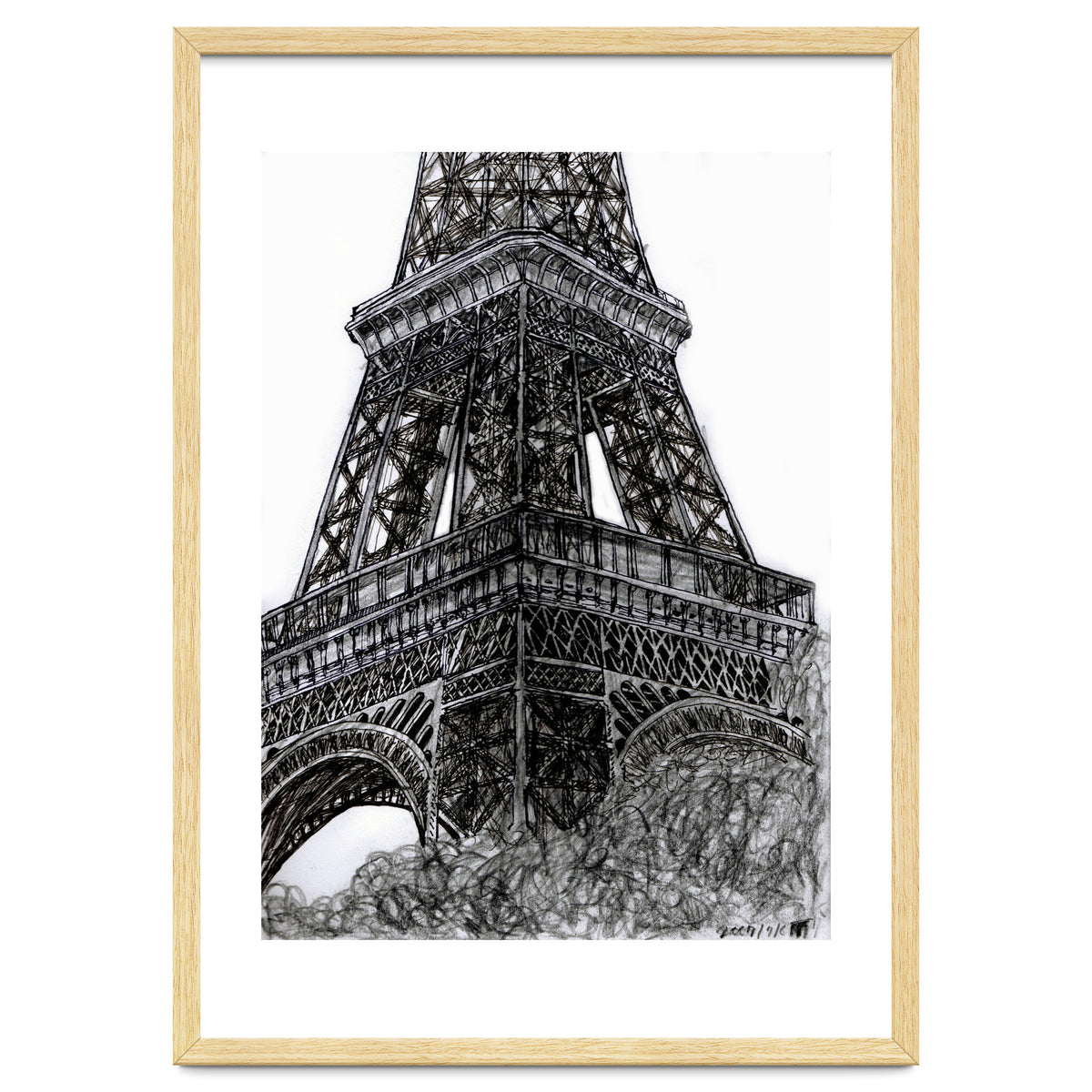 Arriving To The Eiffel