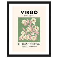 Virgo Birth Flower Chrysanthemum