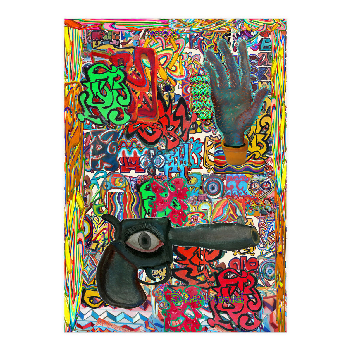 Oficina Del Cobrador 16 (Print Only)