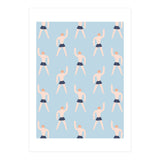 Swimming Boy Pattern (Print Only) thumbnail