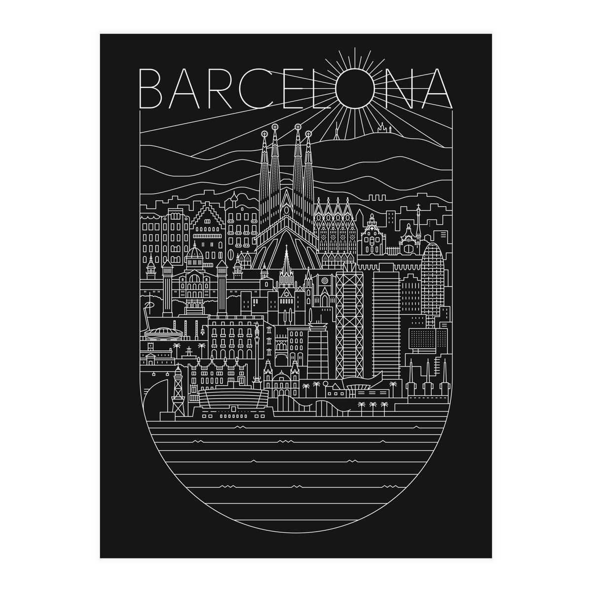 Barcelona (Print Only)