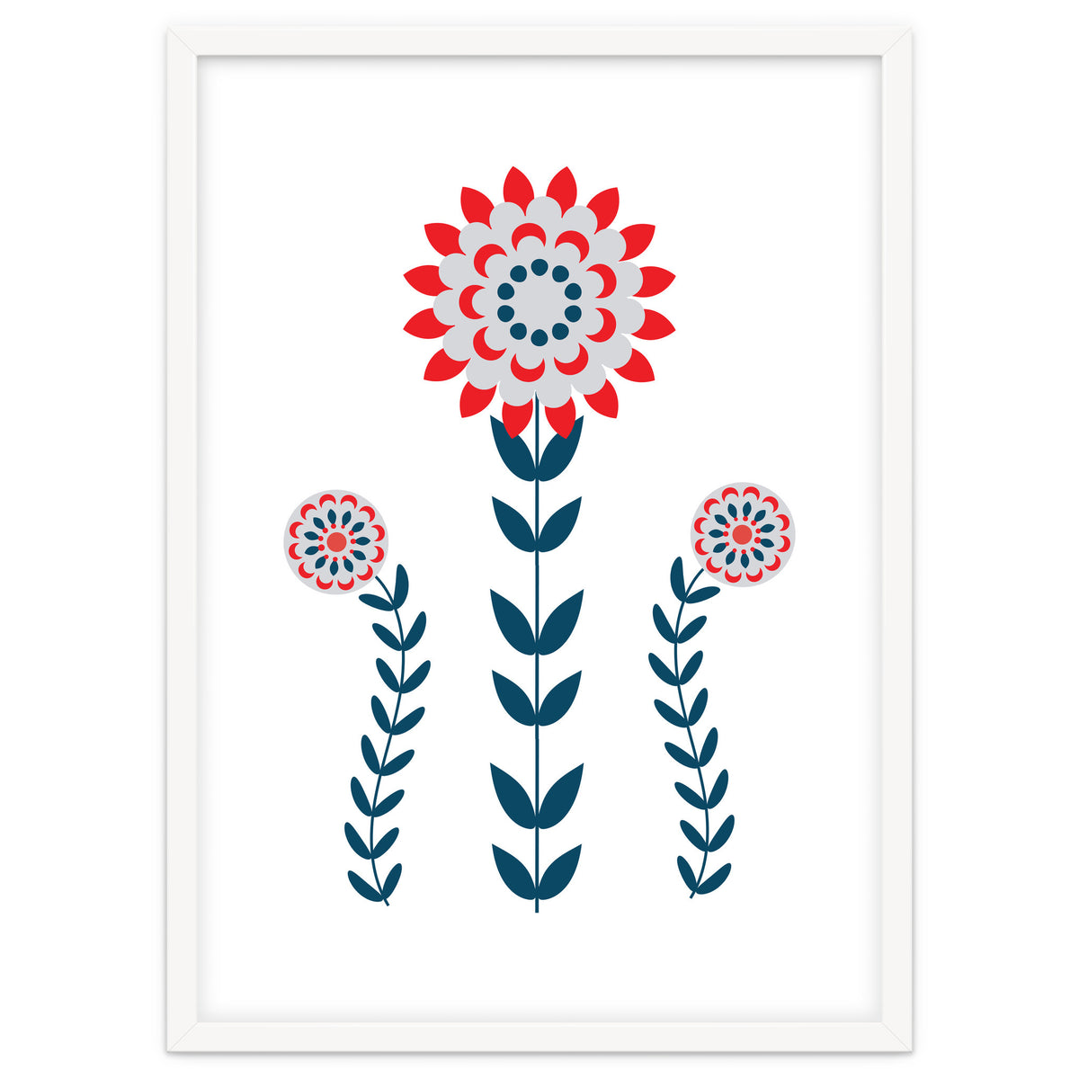Scandi Folk Flowers