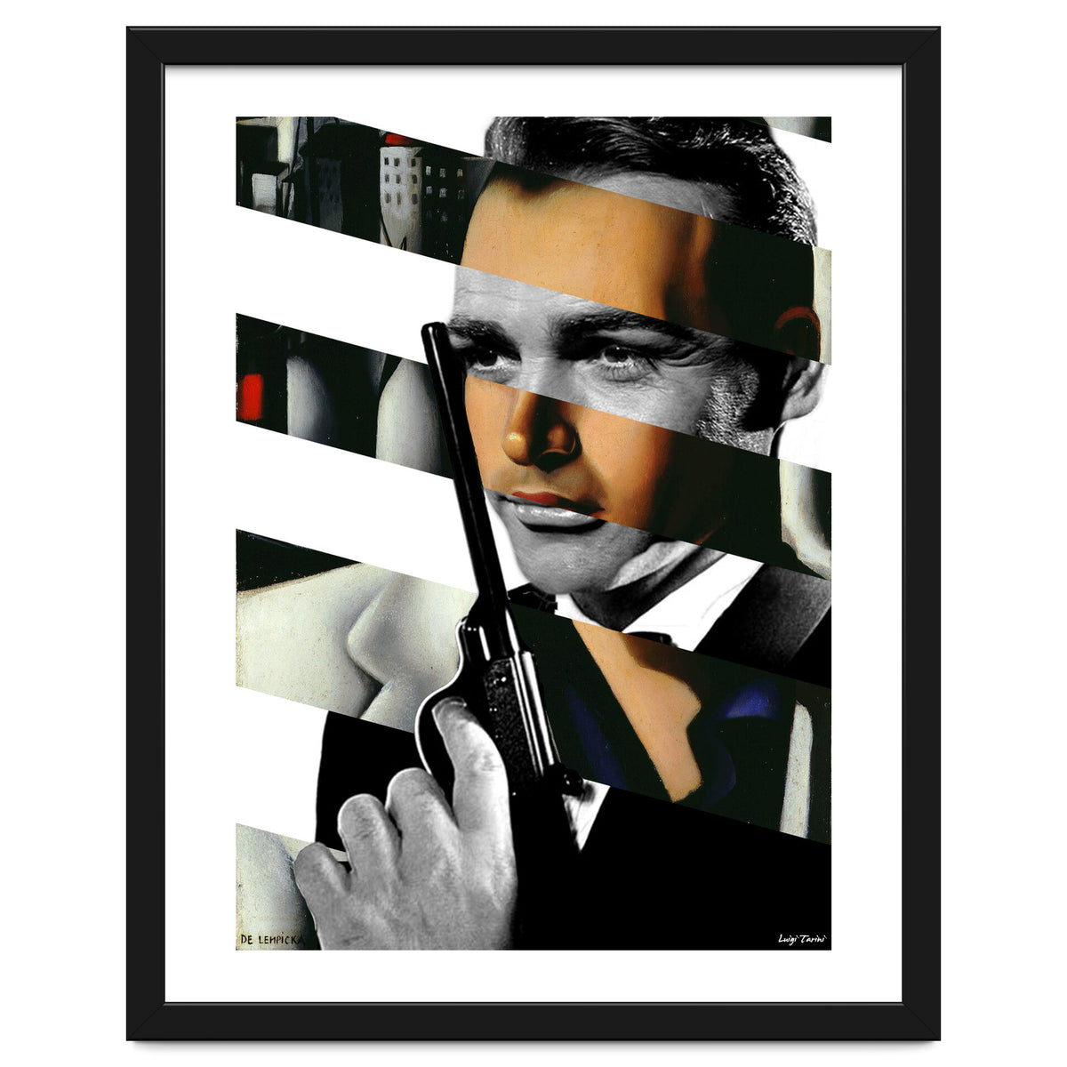 Tamara De Lempicka's Portrait Of Count Vettor Marcello & Sean Connery In James Bond With