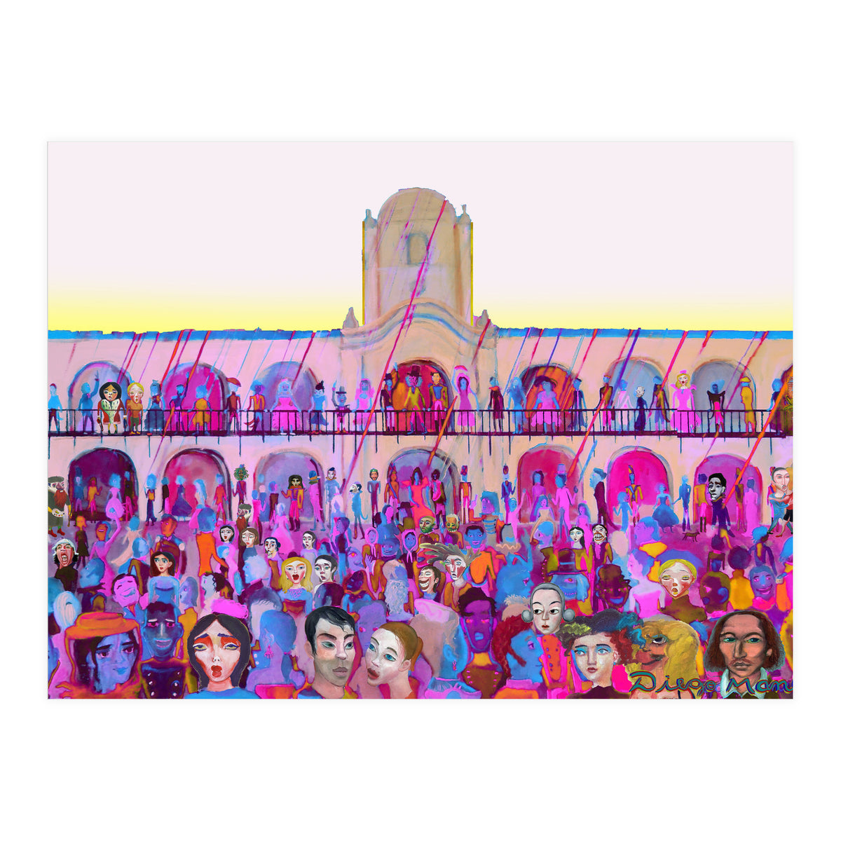 25 De Mayo Pop Digital 43 (Print Only)