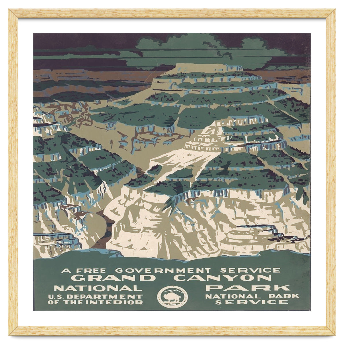Grand Canyon Vintage Poster