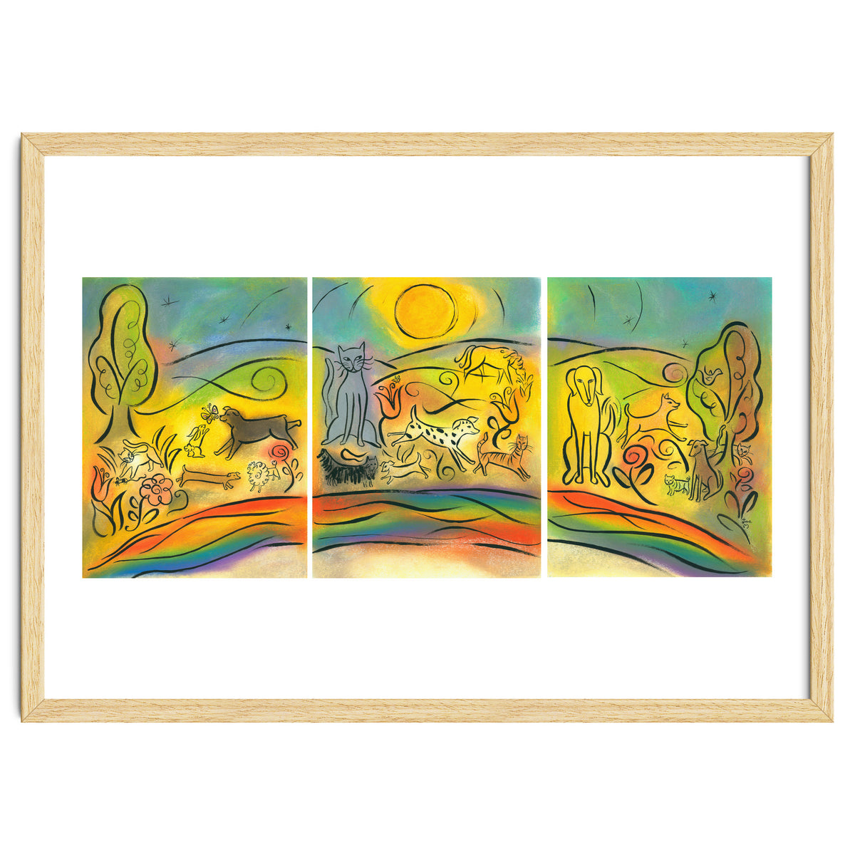 Rainbow Bridge Print