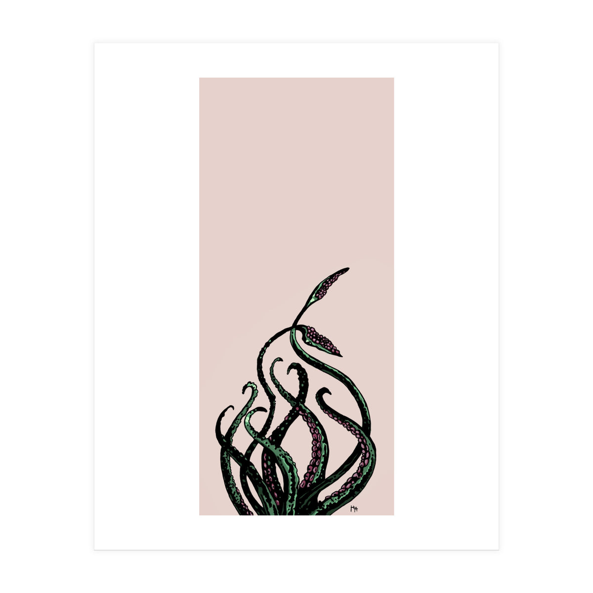 Piece Of Tattooed Lady (Print Only)