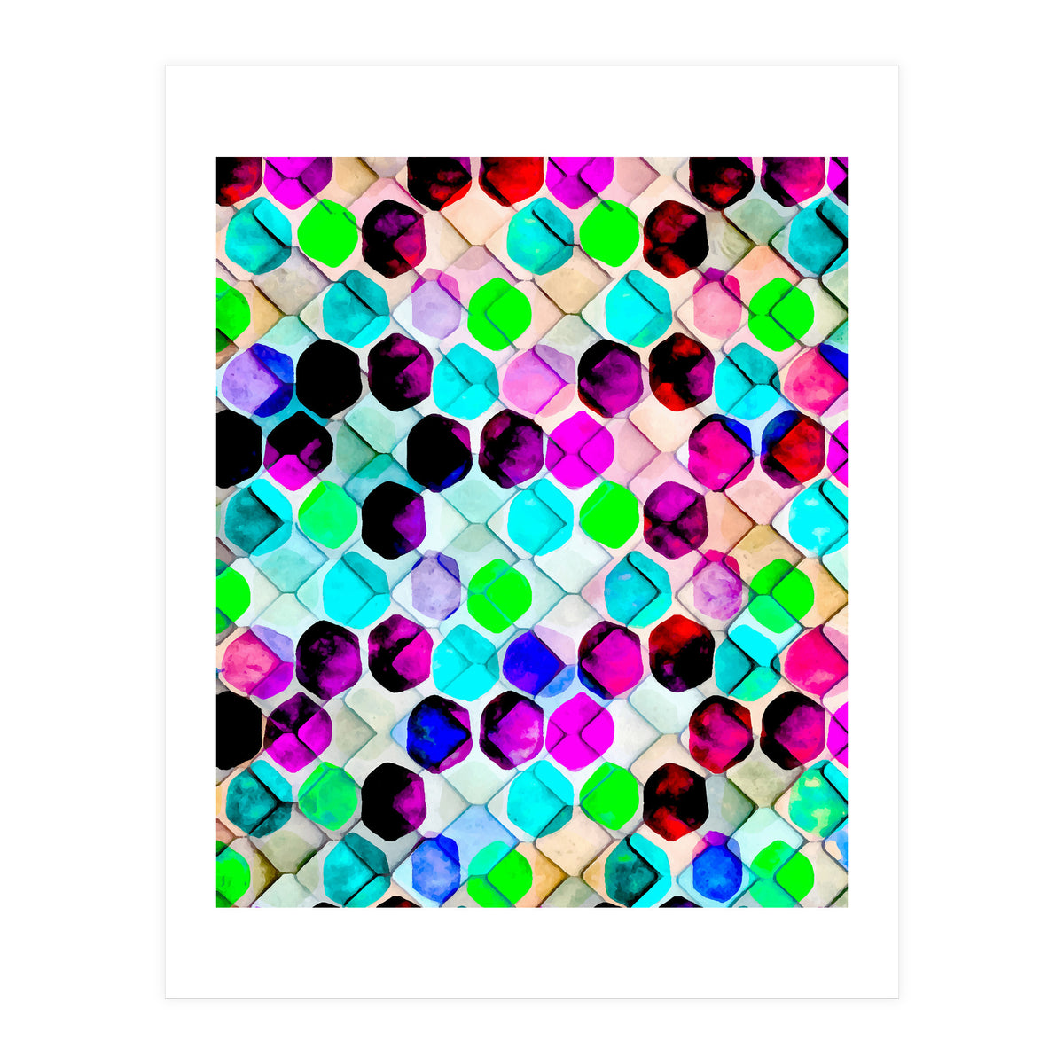 Irregular Hexagons (Print Only)