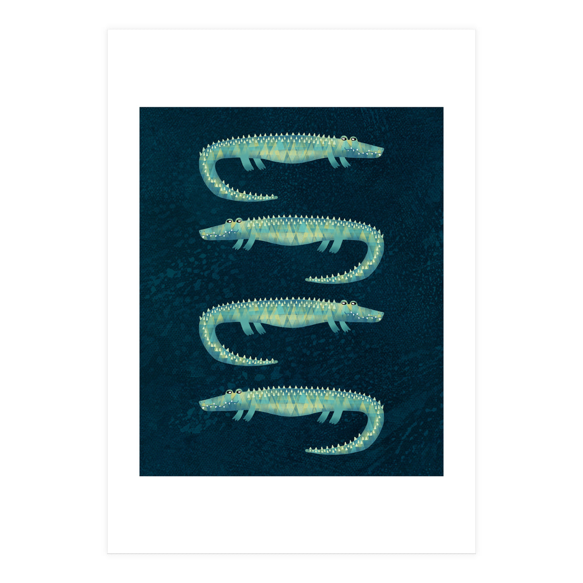 Alligators in the Dark (Print Only)