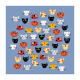 Multiple Cats (Print Only) thumbnail