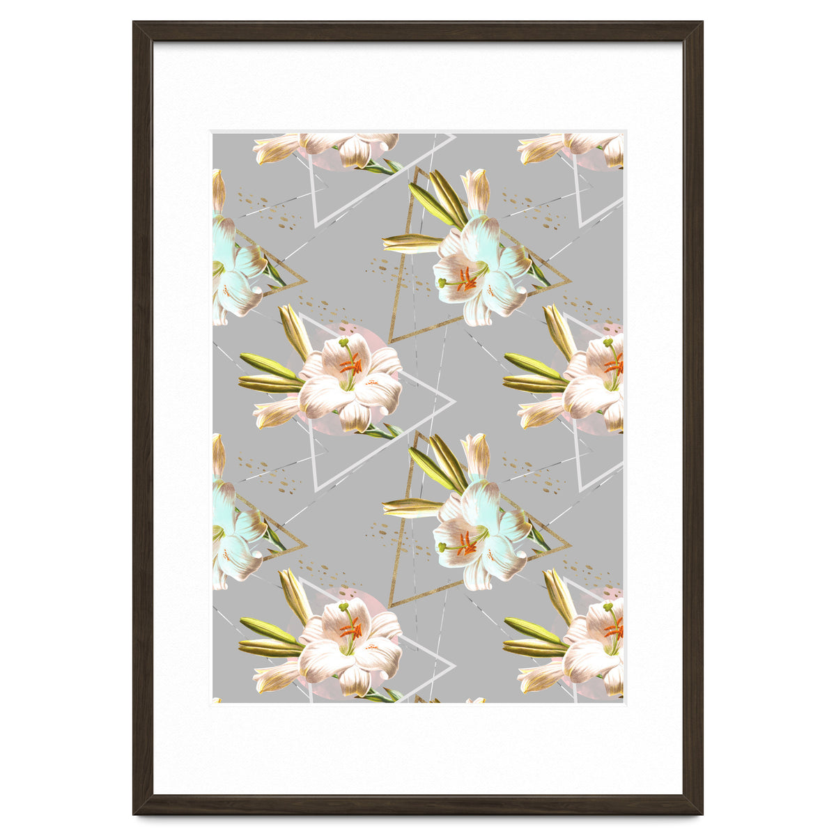 Botanical blooming with geometric 02