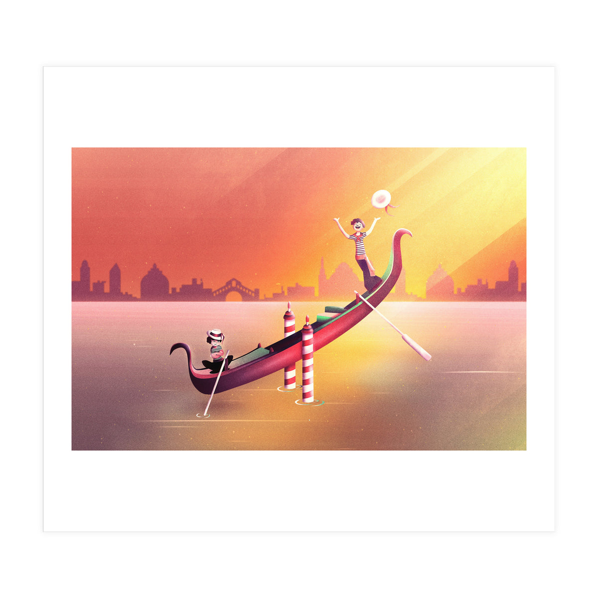 Venice Seesaw (Print Only)