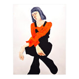 Untitled #60 - Woman in organge and black (Print Only) thumbnail