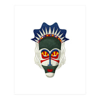 Tribal Mask 14 (Print Only)