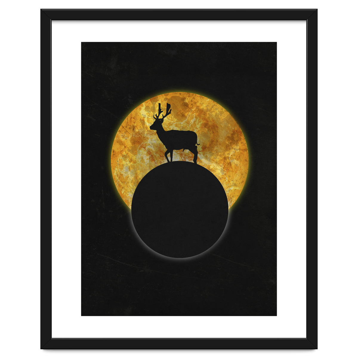 Deer On The Moon