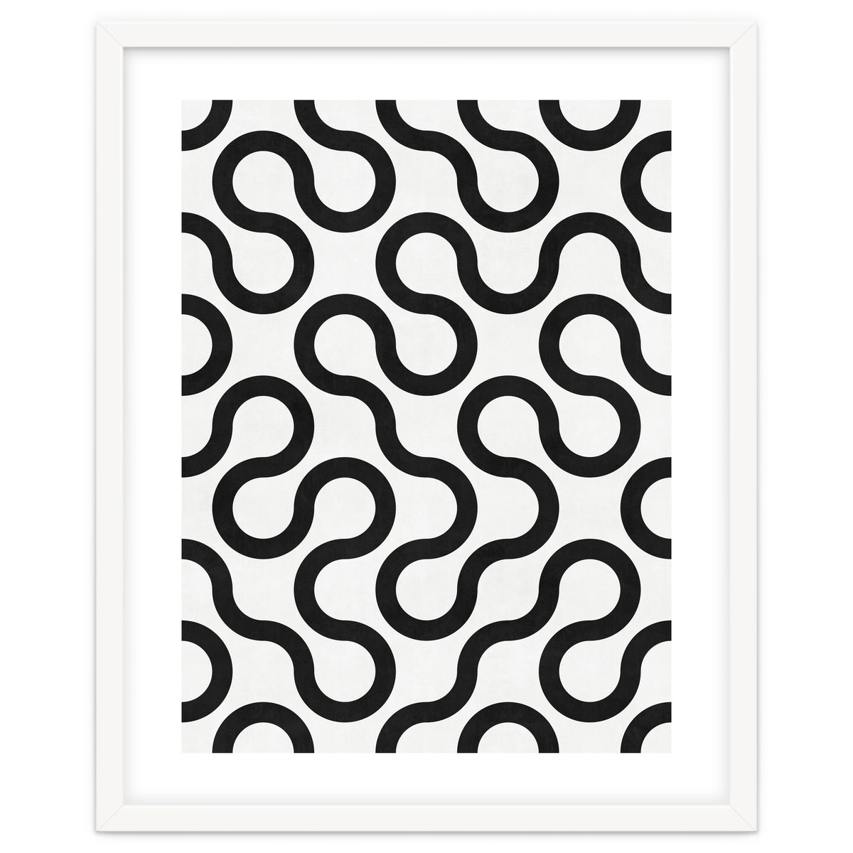My Favorite Geometric Patterns No.28 - White