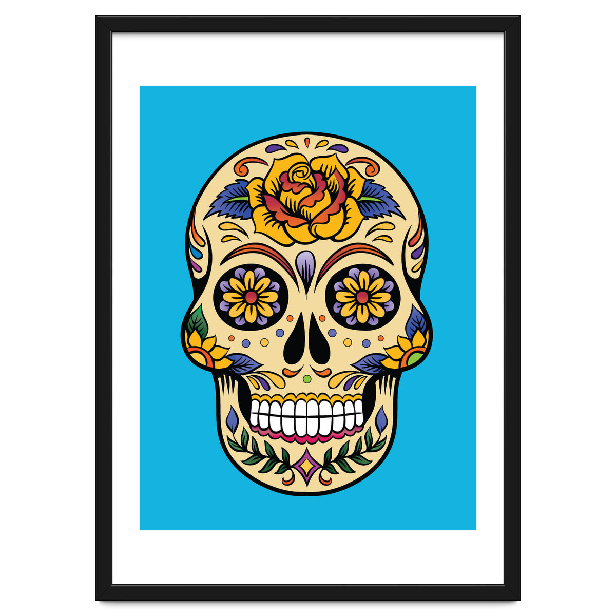 Colorful Skull II