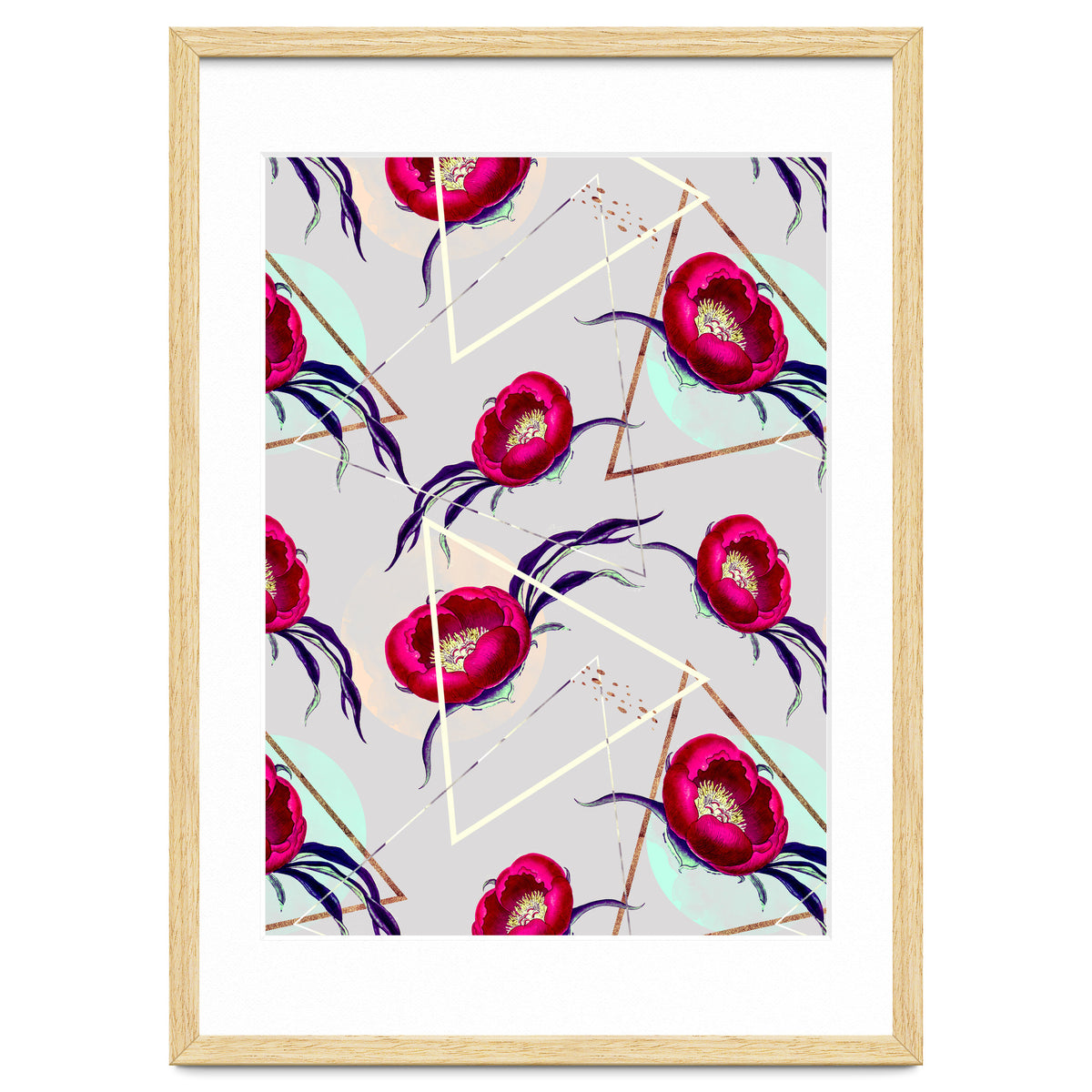 Flowery blooming with geometric II