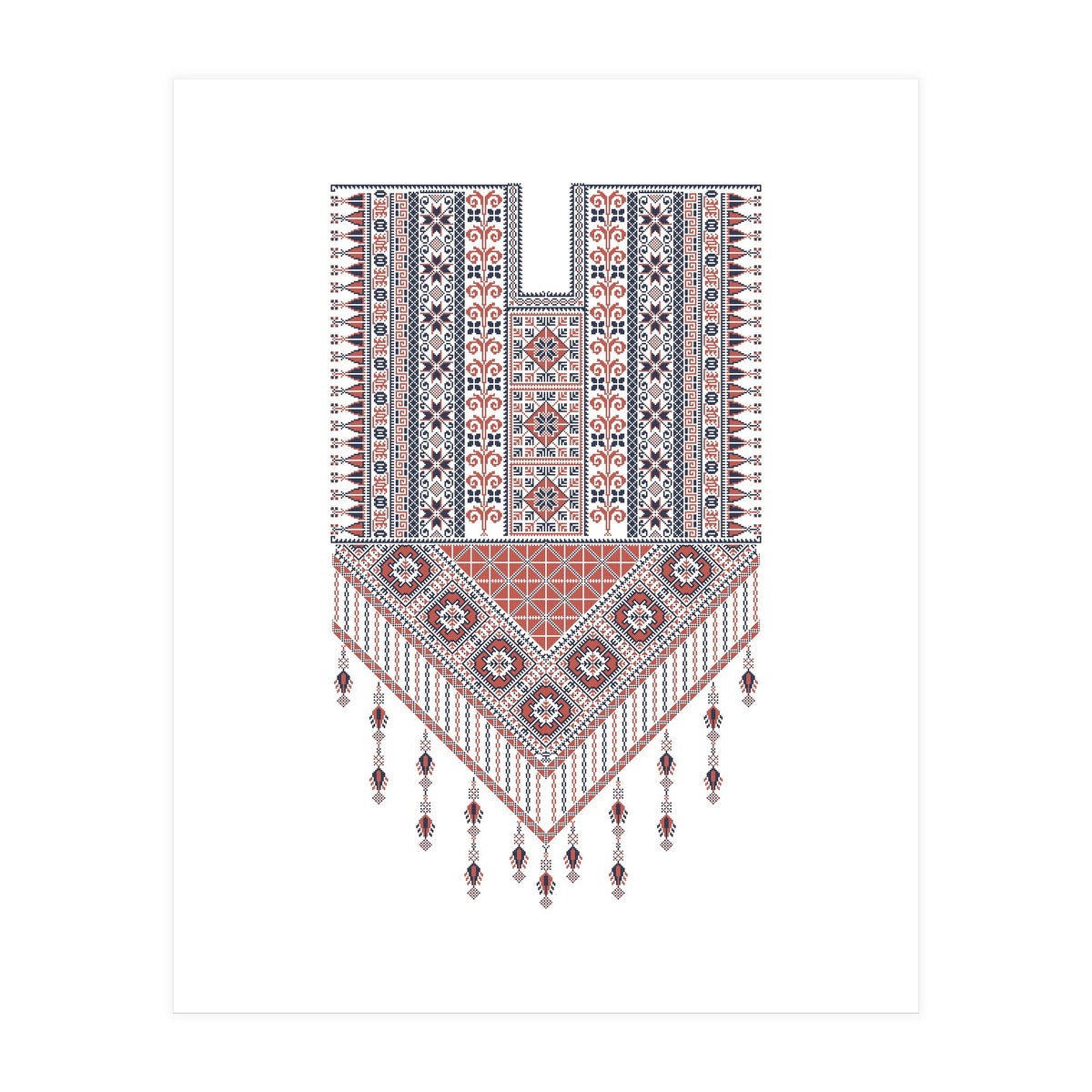 Tatreez Ornament 16 (Print Only)