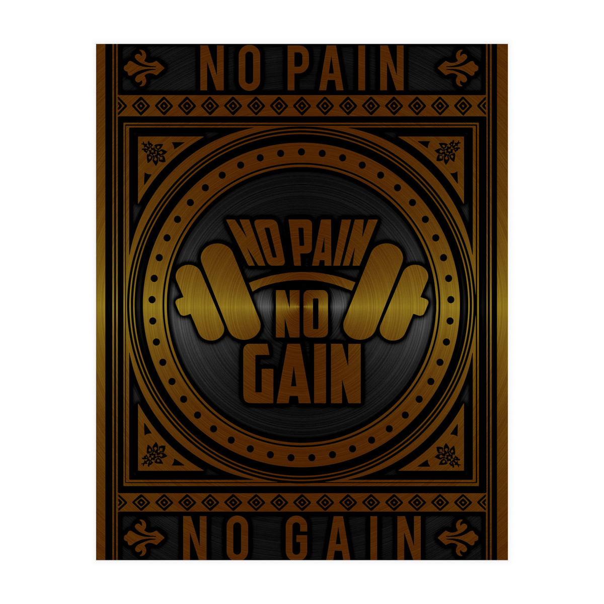 No Pain No Gain (Print Only)