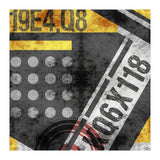 Abstract Industrial Black And Yellow (Print Only) thumbnail