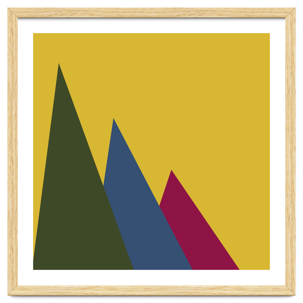 Abstract modern forest