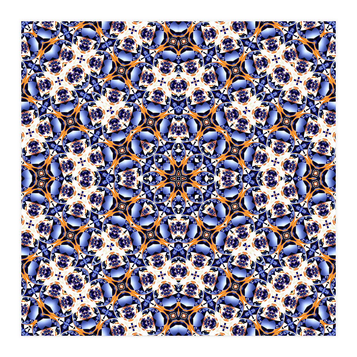 Abstract Mandala Pattern (Print Only)