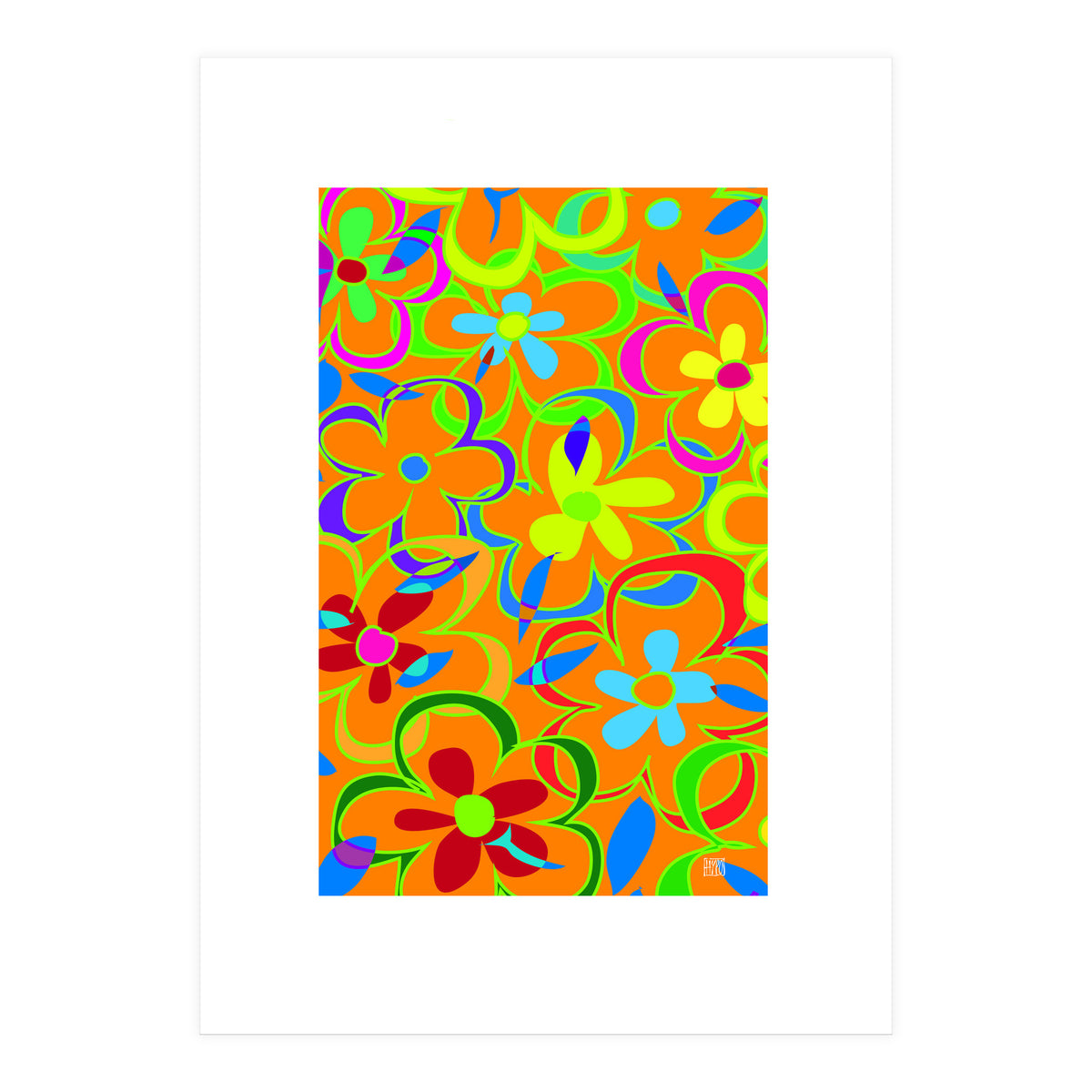 Les Fleurs 1 (Print Only)