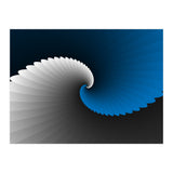 Blue Spiral Wings (Print Only) thumbnail