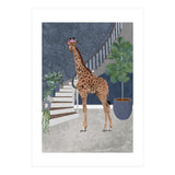 Giraffe in a Victorian House (Print Only) thumbnail
