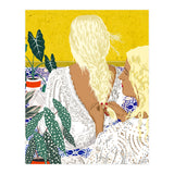 Braid Besties, Victorian Vintage Woman Illustration (Print Only) thumbnail