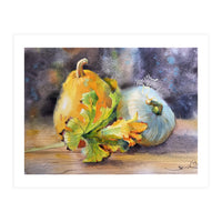 Rural still life watercolor (Print Only)