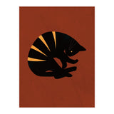 Black Cat Modern Terracotta (Print Only) thumbnail