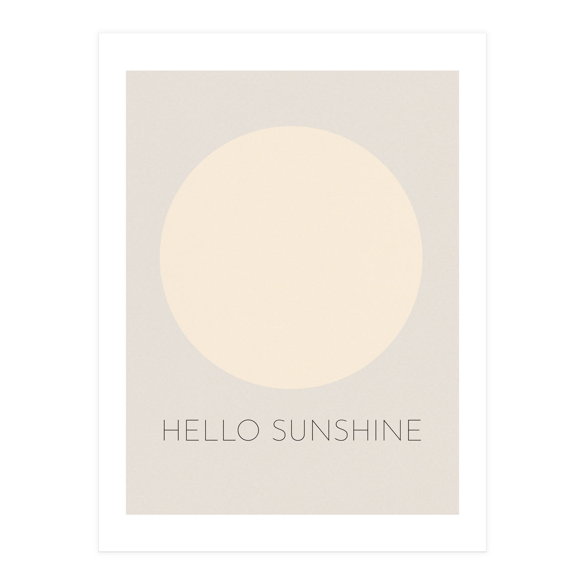 Hello Sunshine (Print Only)