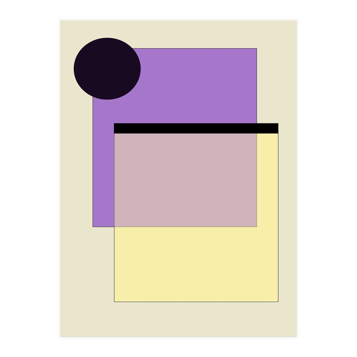 Color Geometry 3 (Print Only)