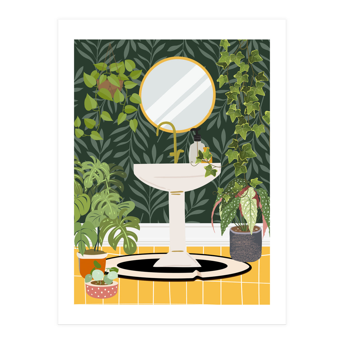 Botanical Sink (Print Only)