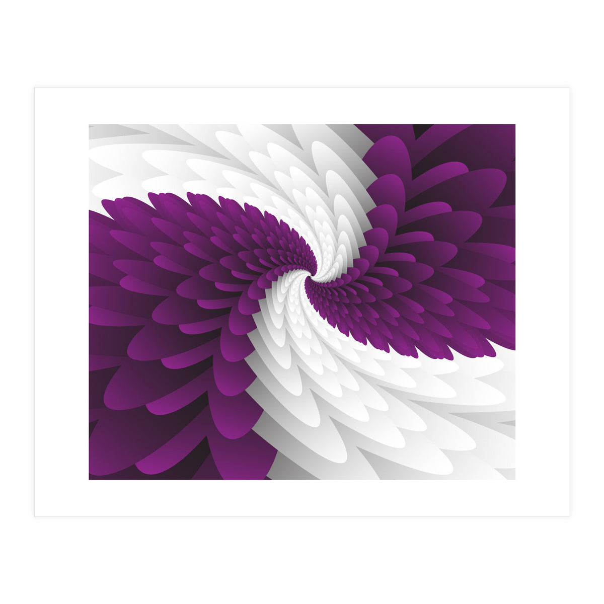 Violet Majestic Wings (Print Only)