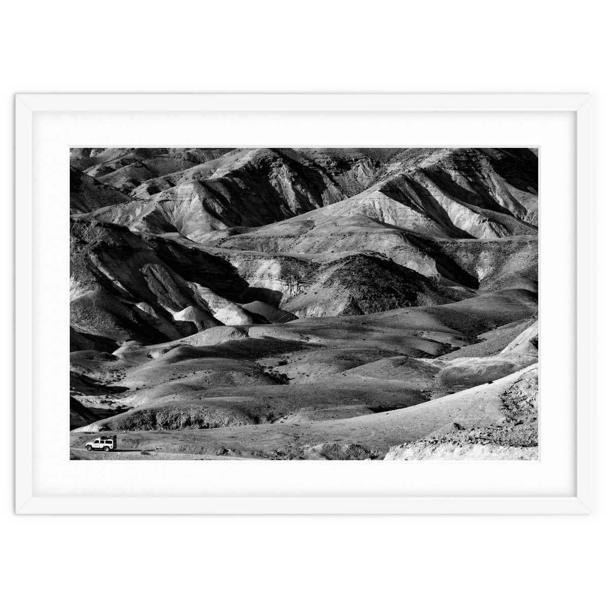 Driving across the Judean Desert